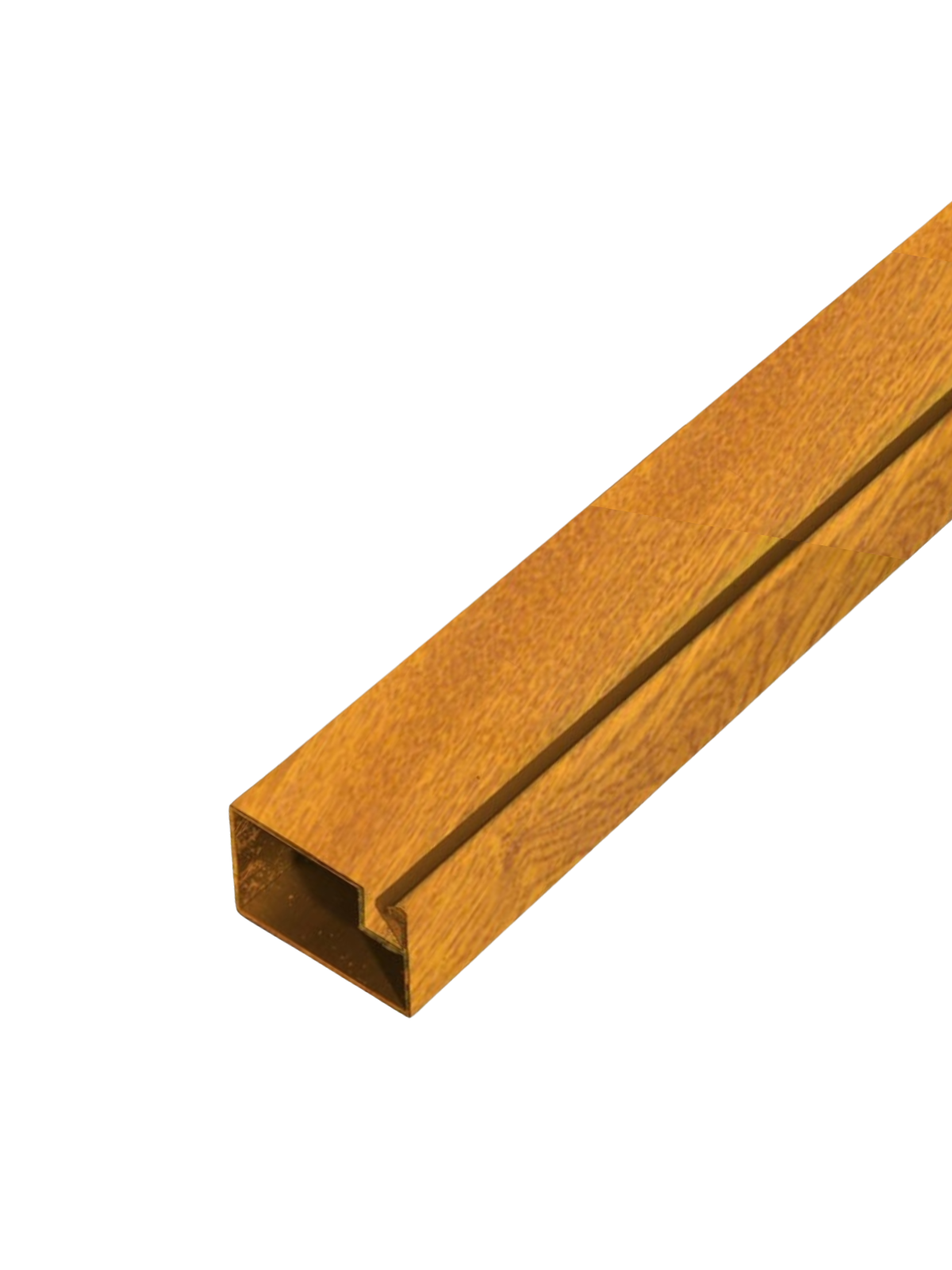 Profil plasa țânțari Stejar Auriu Aluminiu