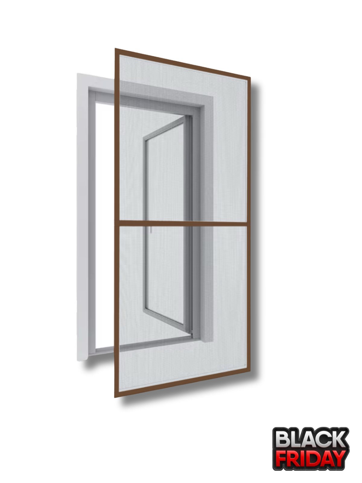 Kit plasa tantari complet pentru usa, pe balamale Maro