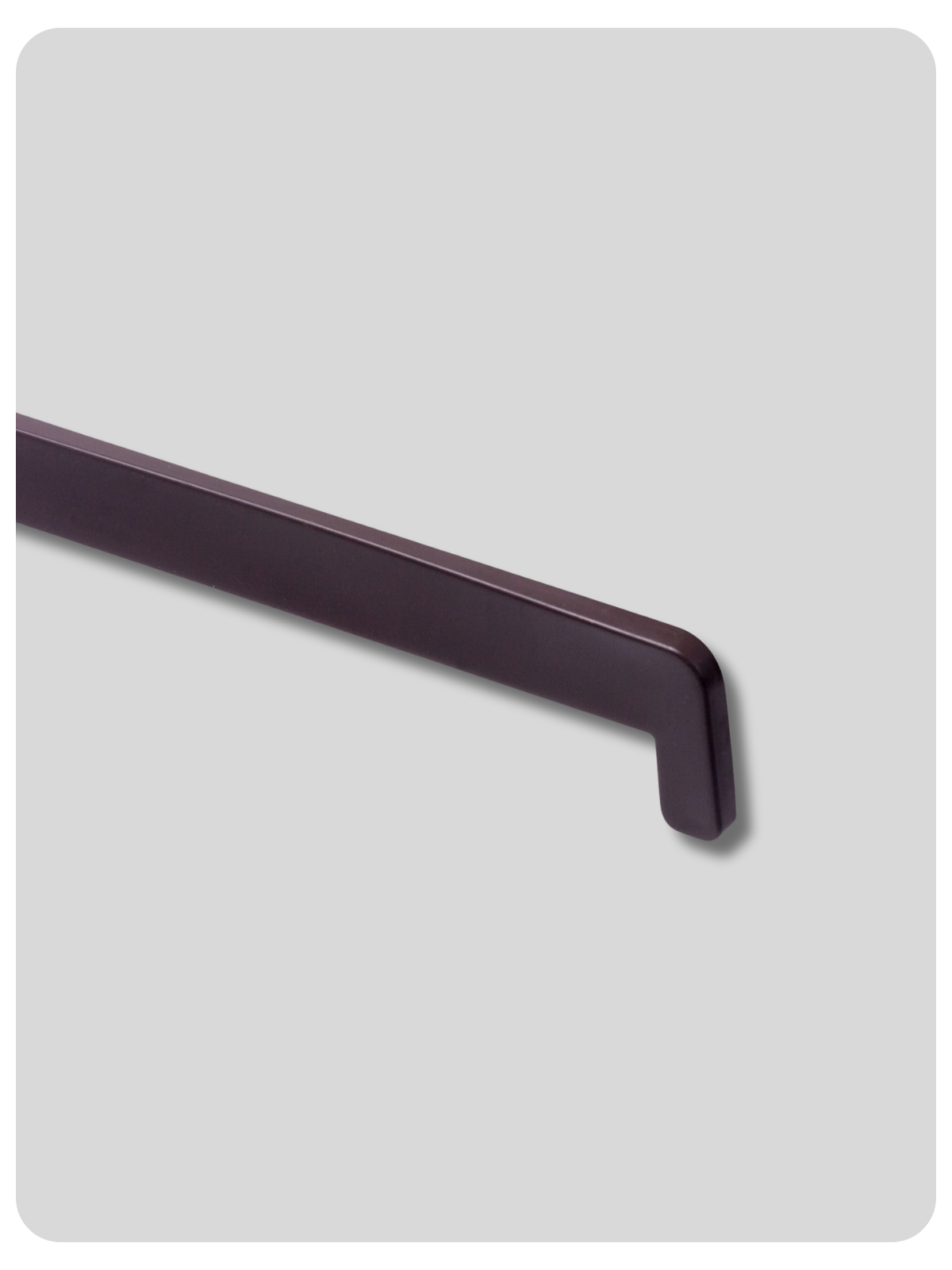Capac Glaf PVC Maro Inchis