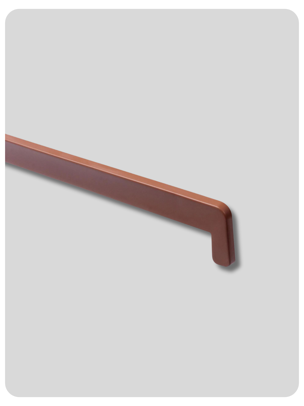 Capac Glaf PVC Maro Deschis