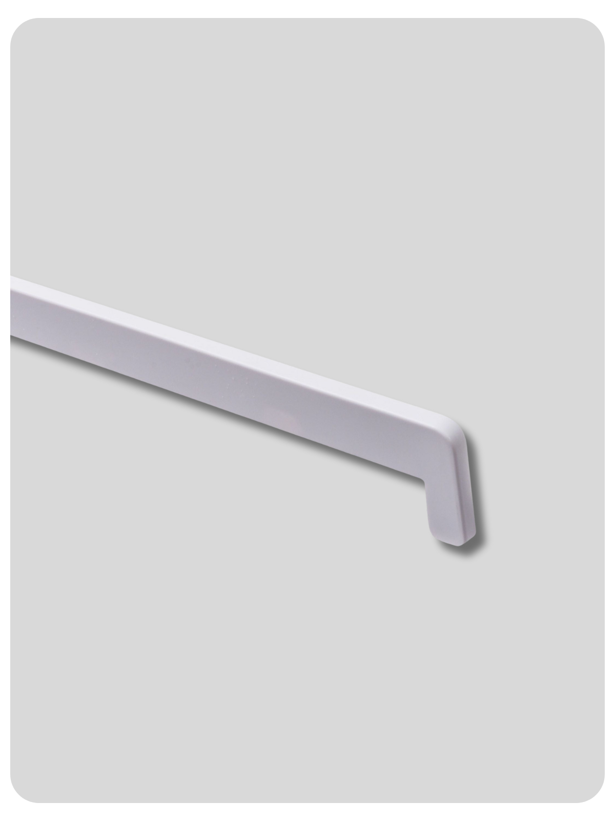 Capac Glaf PVC Alb