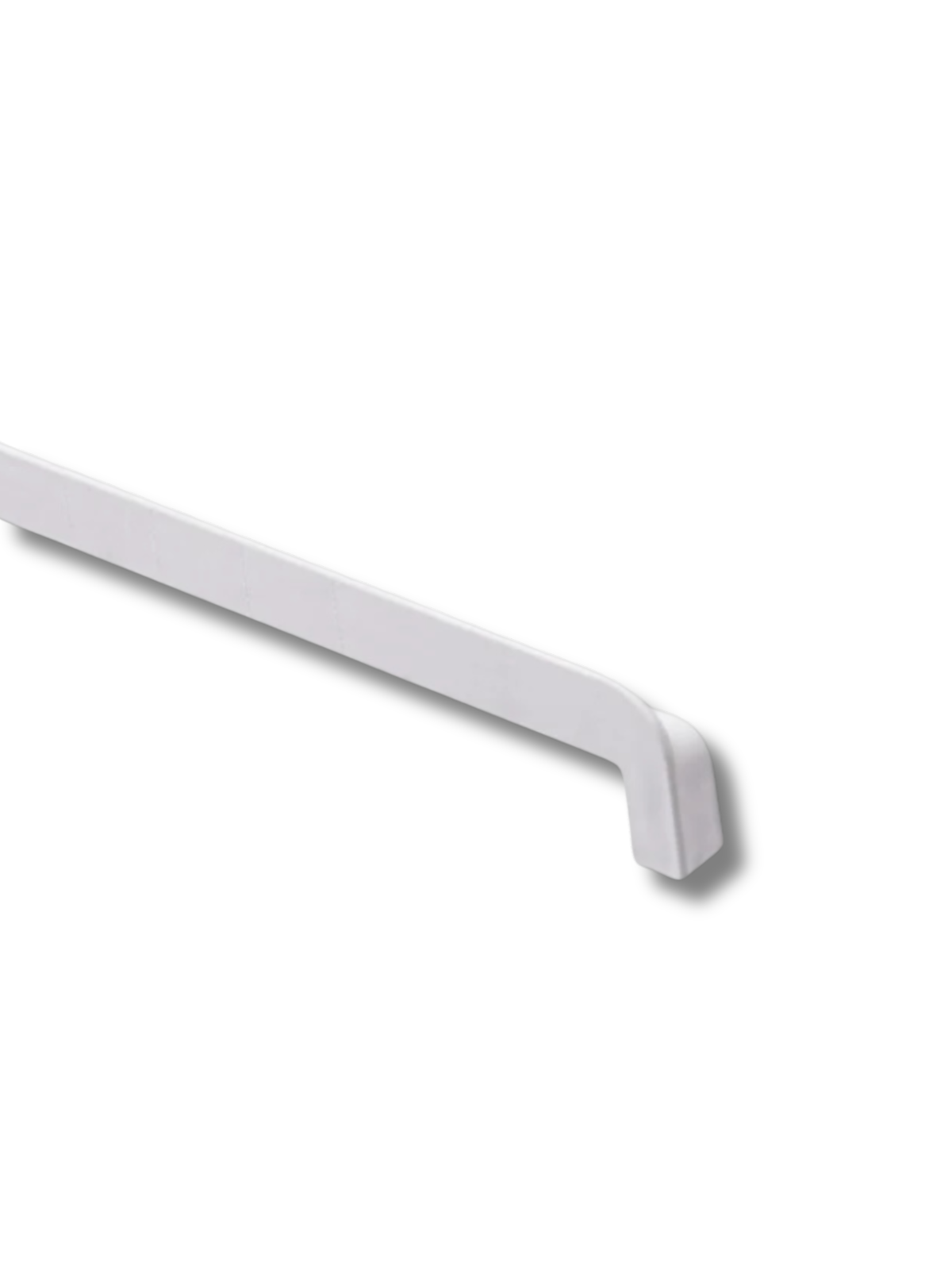 Capac pentru glaf exterior aluminiu, alb, 60 cm
