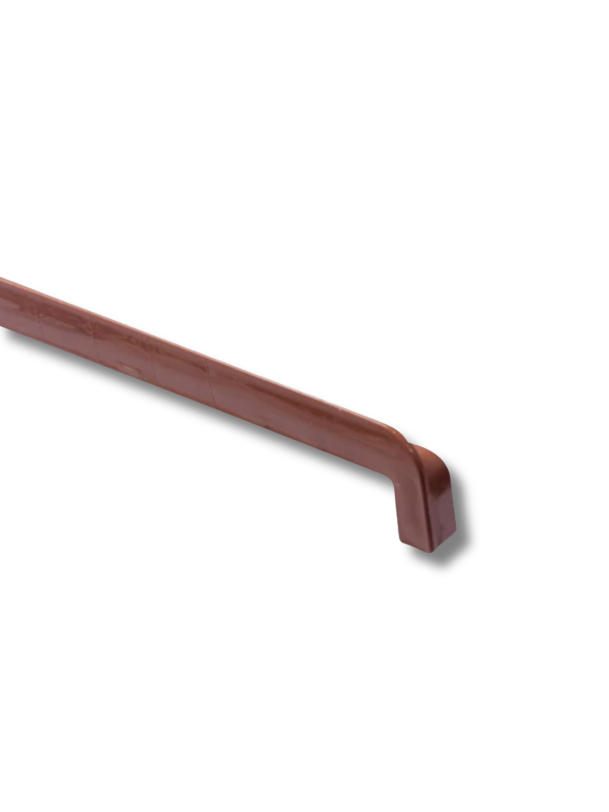 Capac pentru glaf exterior aluminiu, maro deschis, 60 cm