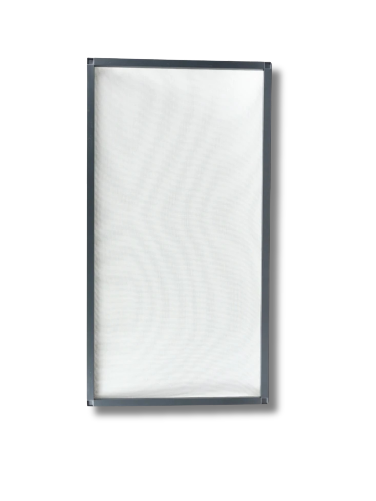 Kit plasa tantari complet pentru fereastra, pe balamale Gri antracit