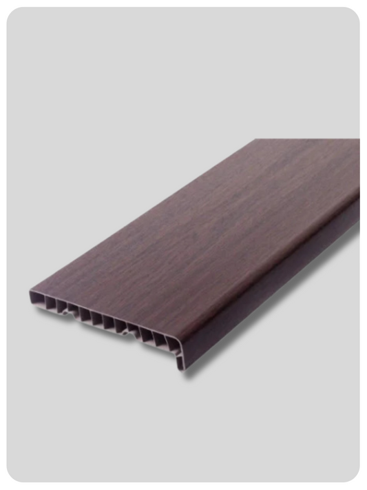 Glaf interior PVC, wenge, 15 cm latime