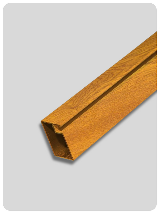 Profil plasa țânțari Stejar Auriu Aluminiu