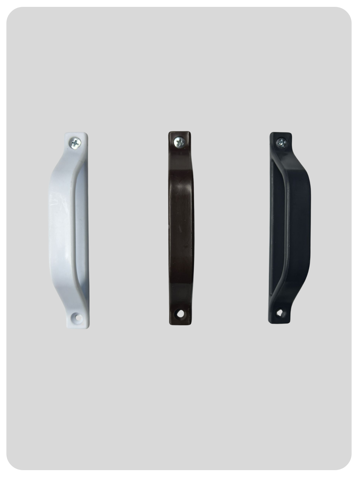 Mâner Tip D din Aluminiu deschidere exterioara