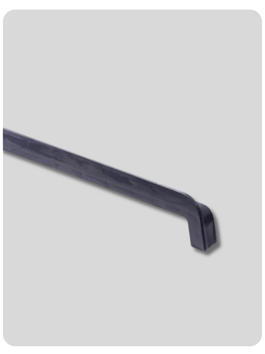 Capac pentru glaf exterior aluminiu, gri antracit, 60 cm