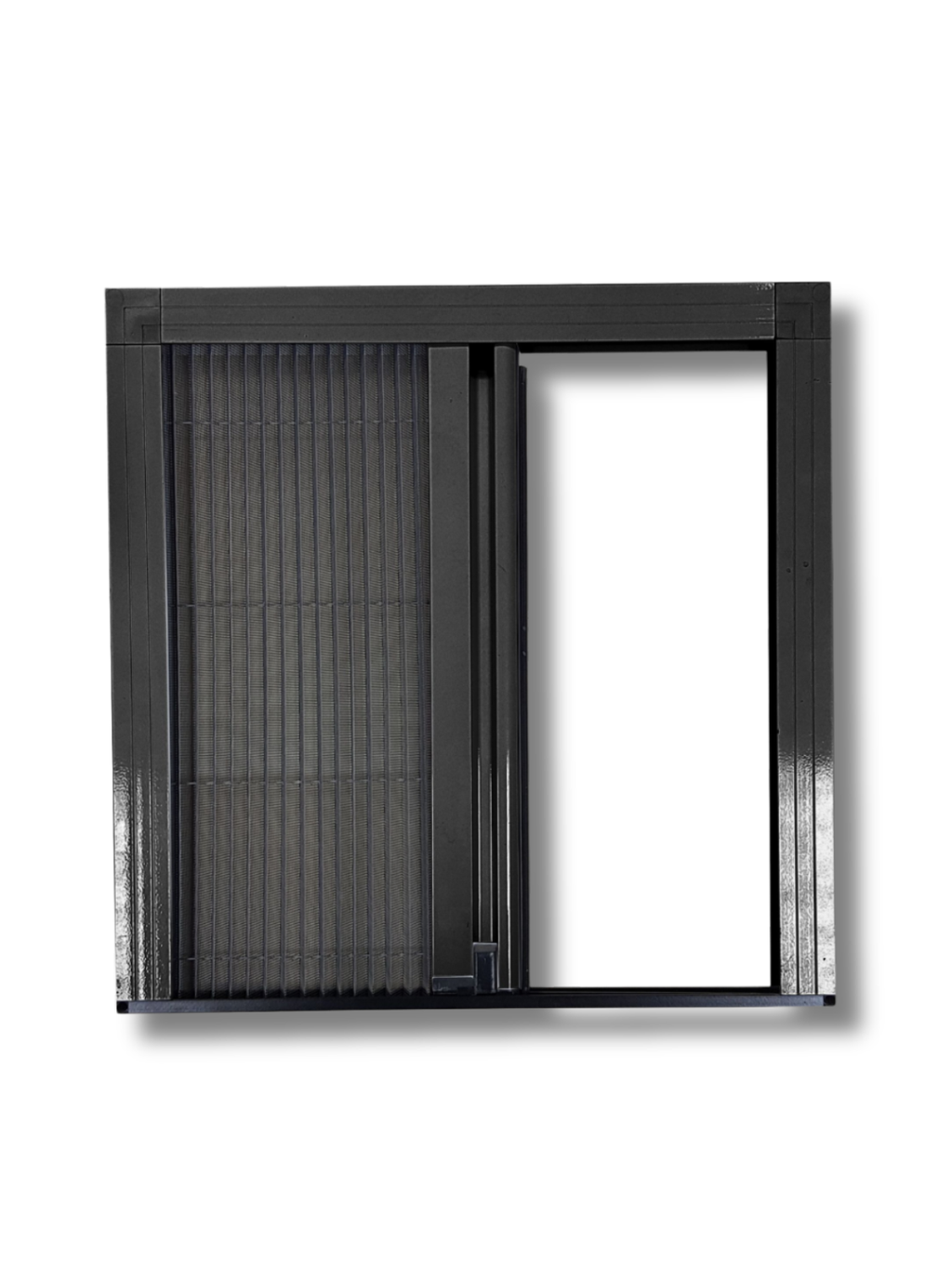 Plasa tantari tip Plisse pliabila usi si ferestre Gri antracit