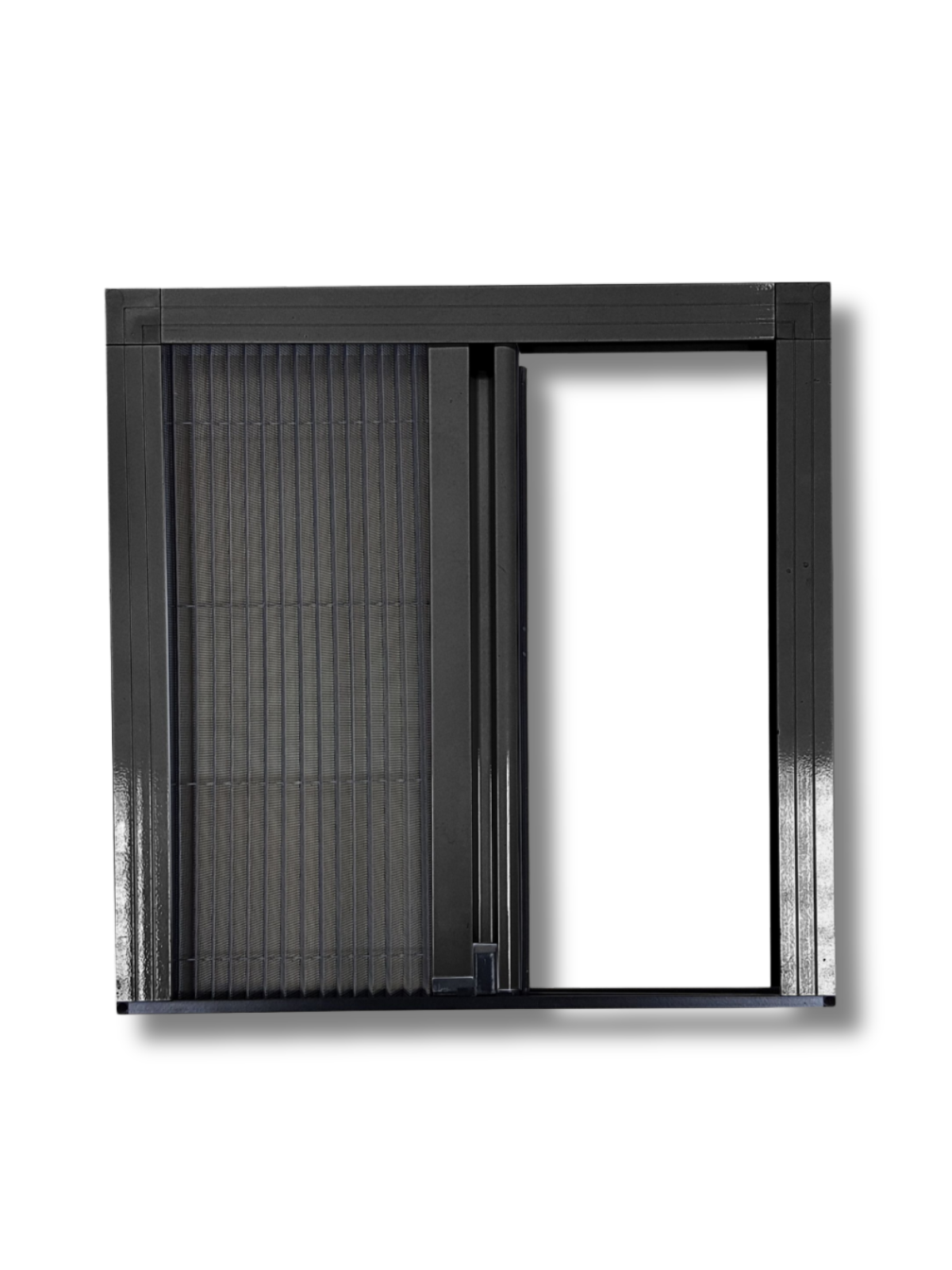 Plasa tantari tip Plisse pliabila usi si ferestre Gri antracit