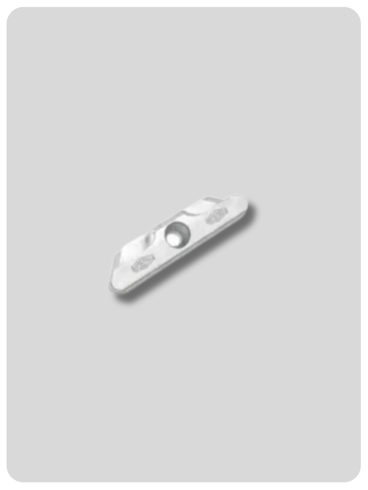 Blocatorul de geam termopan VORNE, opritor falt 13 mm