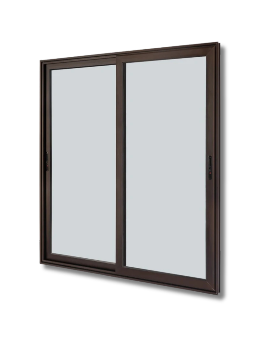 Usa Glisanta Aluminiu cu Geam Termopan Maro 3 canate