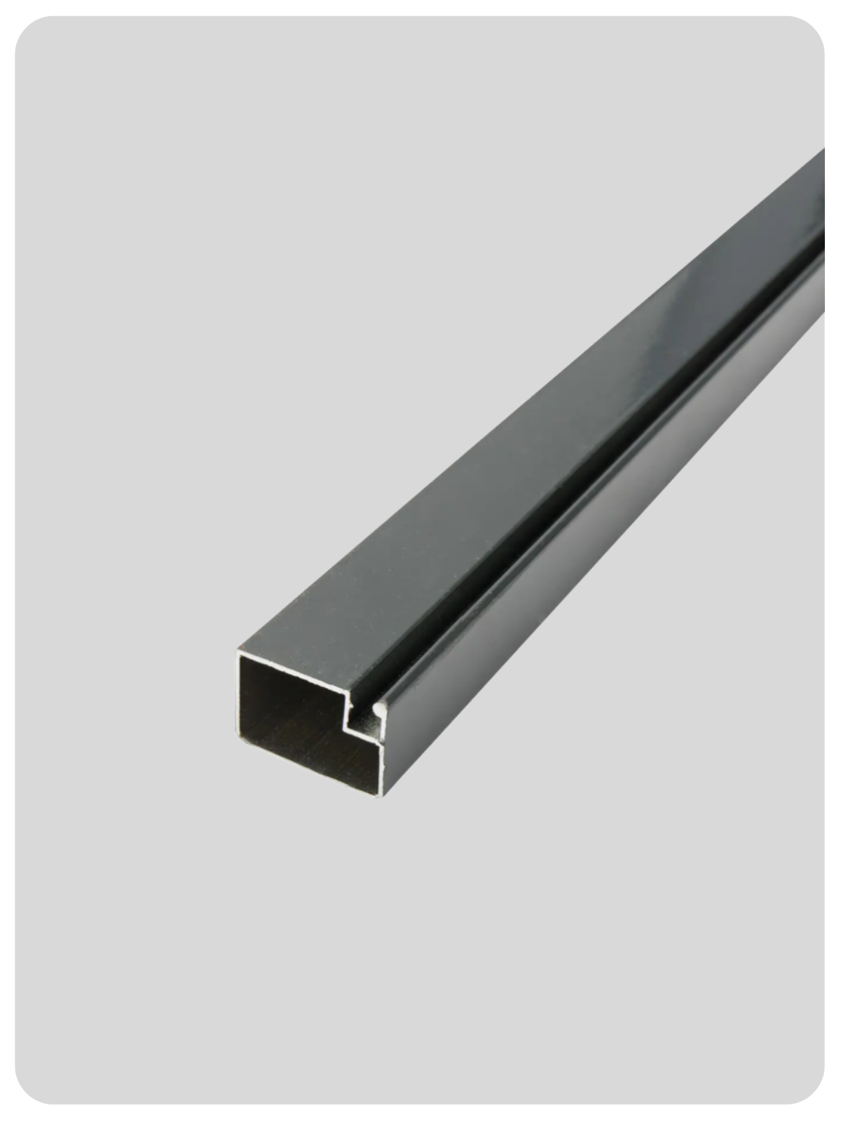 Profil plasa țânțari Gri Antracit Aluminiu