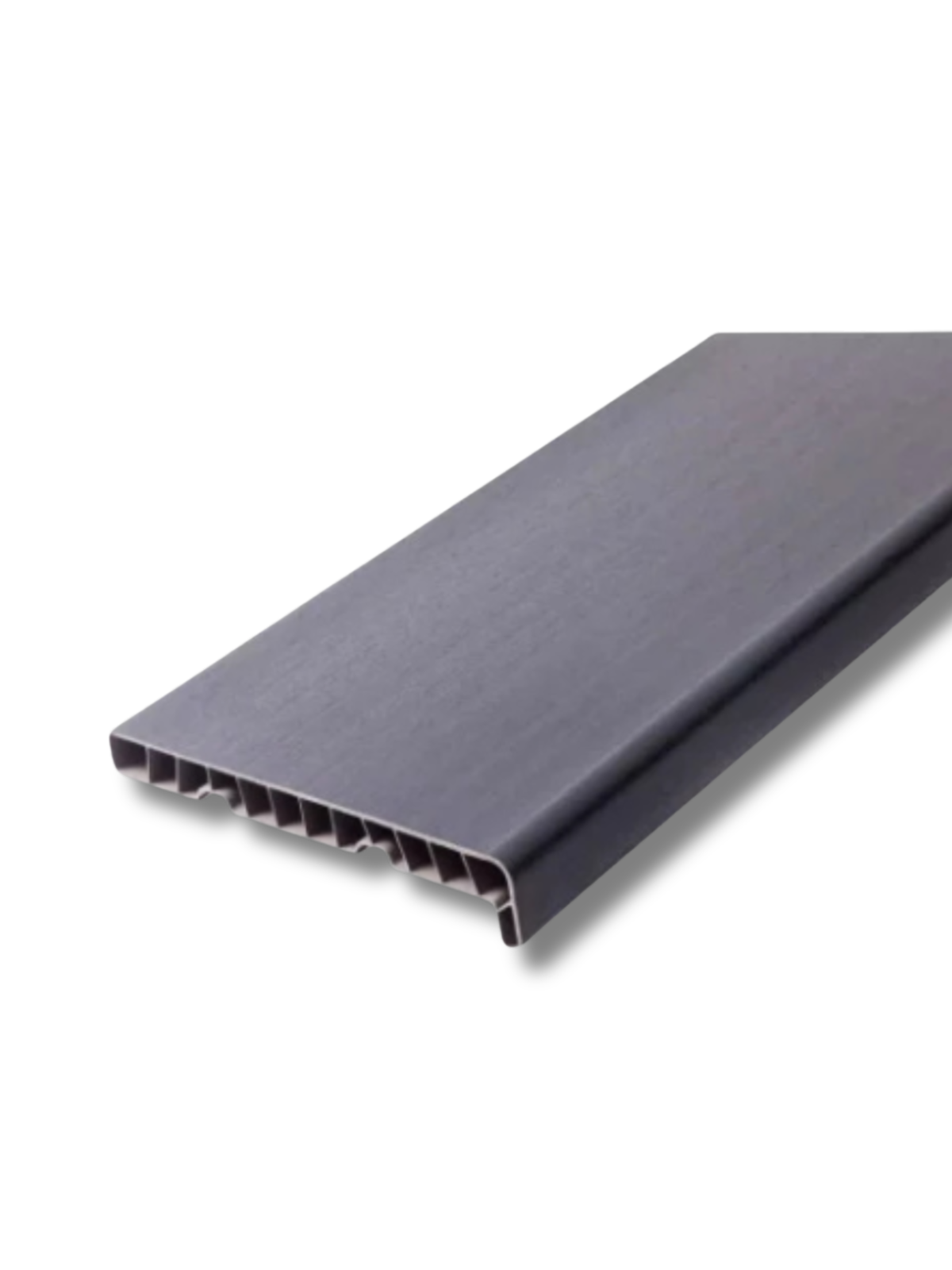 Glaf interior PVC, gri antracit, 15 cm latime