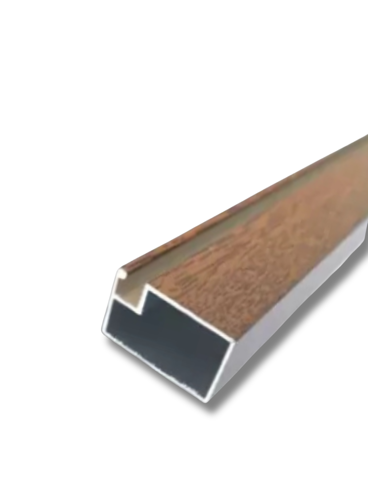 Profil plasa țânțari imitatie Nuc Aluminiu