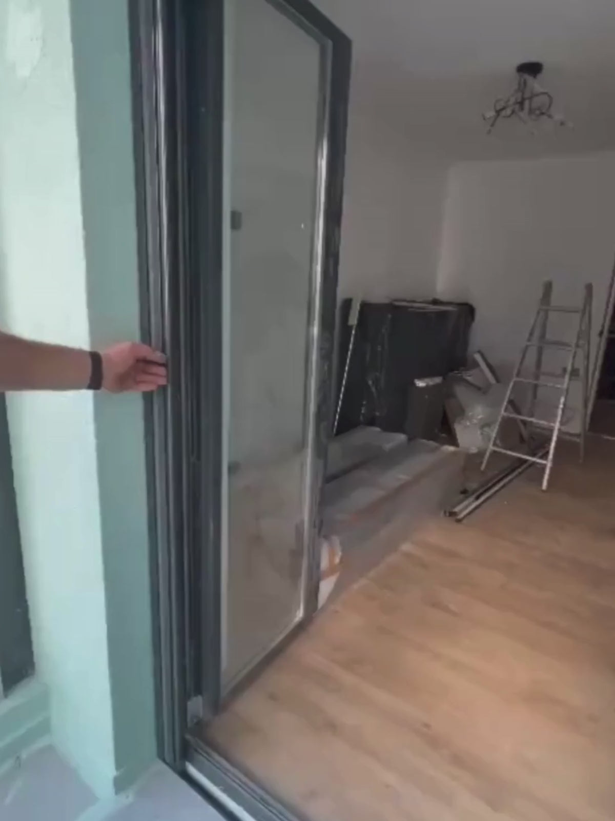 Plasa tantari tip Plisse pliabila usi si ferestre Maro deschis