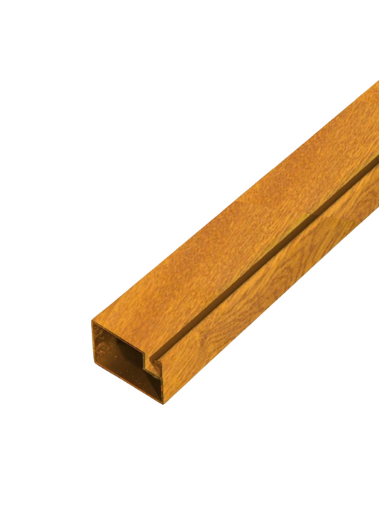 Profil plasa țânțari Stejar Auriu Aluminiu